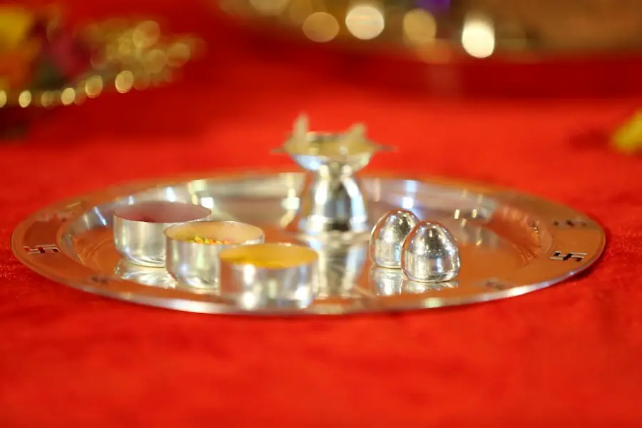 Pooja thali